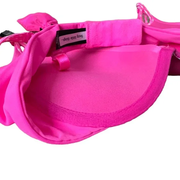 NWT Victoria's Secret Hot Pink Push Up Bra - Picture 7 of 10